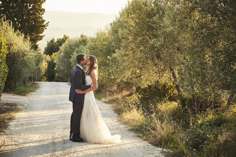 Romantic Tuscany Wedding in Borgo Petrognano