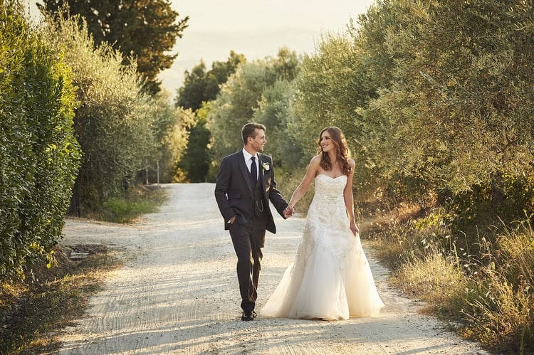 Romantic Tuscany Wedding in Borgo Petrognano