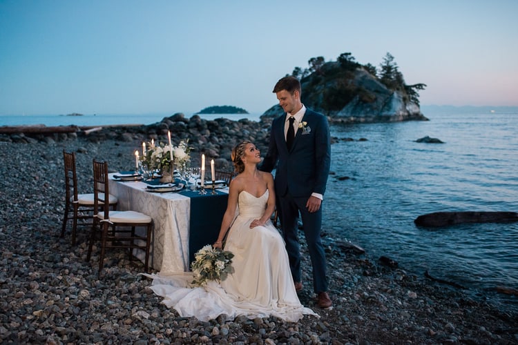 twilight beach wedding inspiration 10