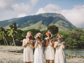 Destination wedding in Maui