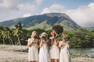 Destination wedding in Maui