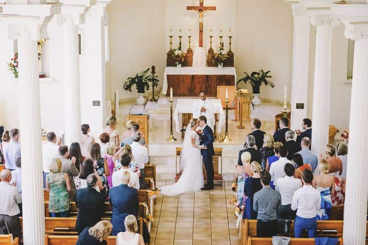 real wedding in the Maria Lanakila Church