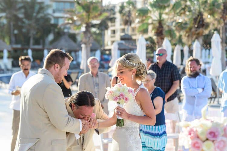 real destination wedding at Dreams Riviera Cancun