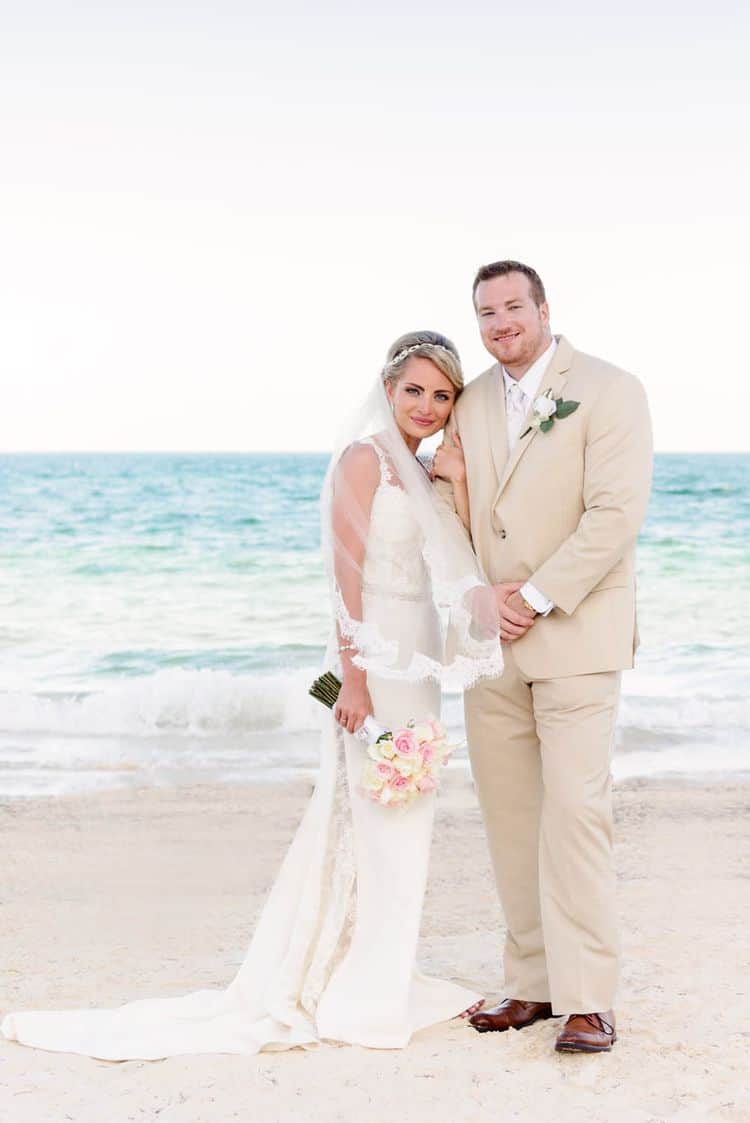 real destination wedding at Dreams Riviera Cancun