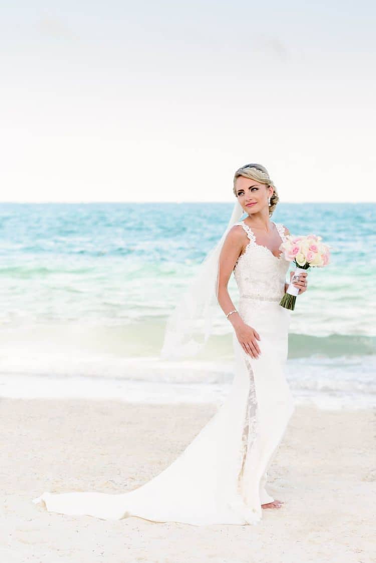 real destination wedding at Dreams Riviera Cancun