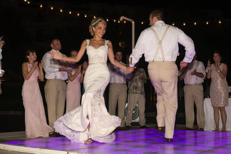 real destination wedding at Dreams Riviera Cancun